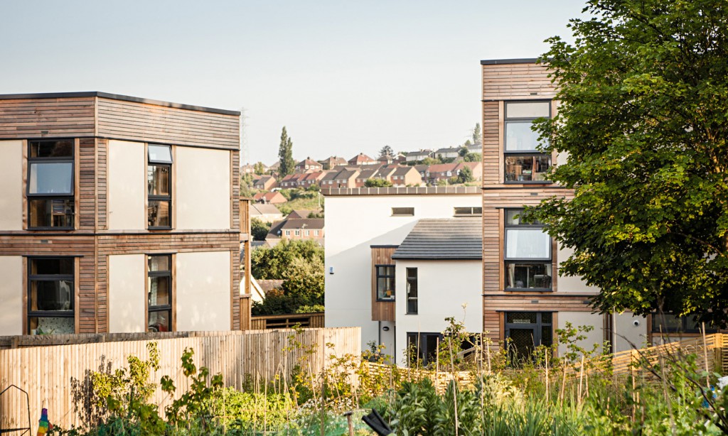 Lilac co-housing project in Bramley, Leeds